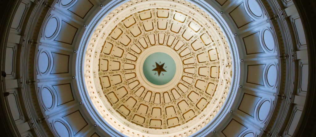 Texas state capitol dome